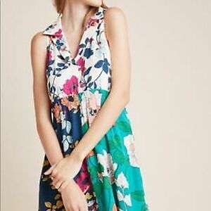 By Anthropologie Dinah collared tunic dress NWT